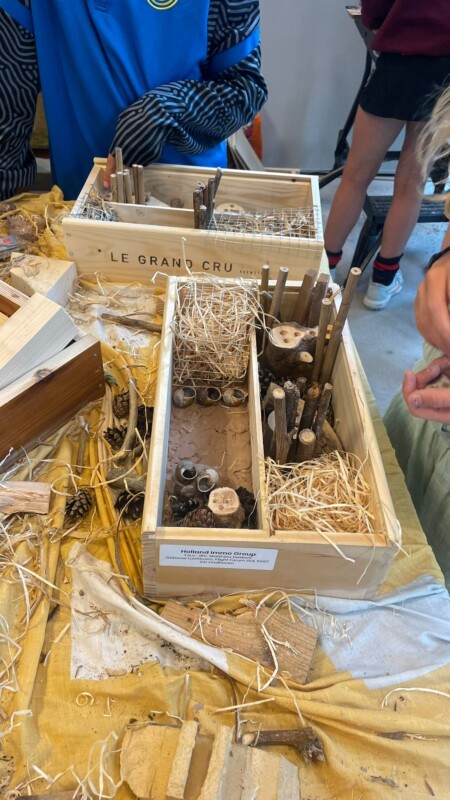 Close-up insectenhotel